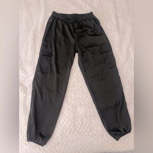 Black Satin Woman’s Fashion Pants sz:4 Worn/ Great condition